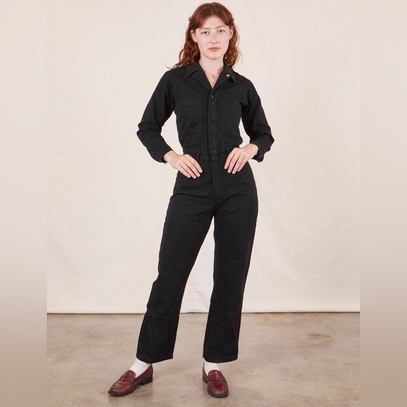 Big Bud press everyday jumpsuit in a olive green colour, size XS - Picture 2 of 4
